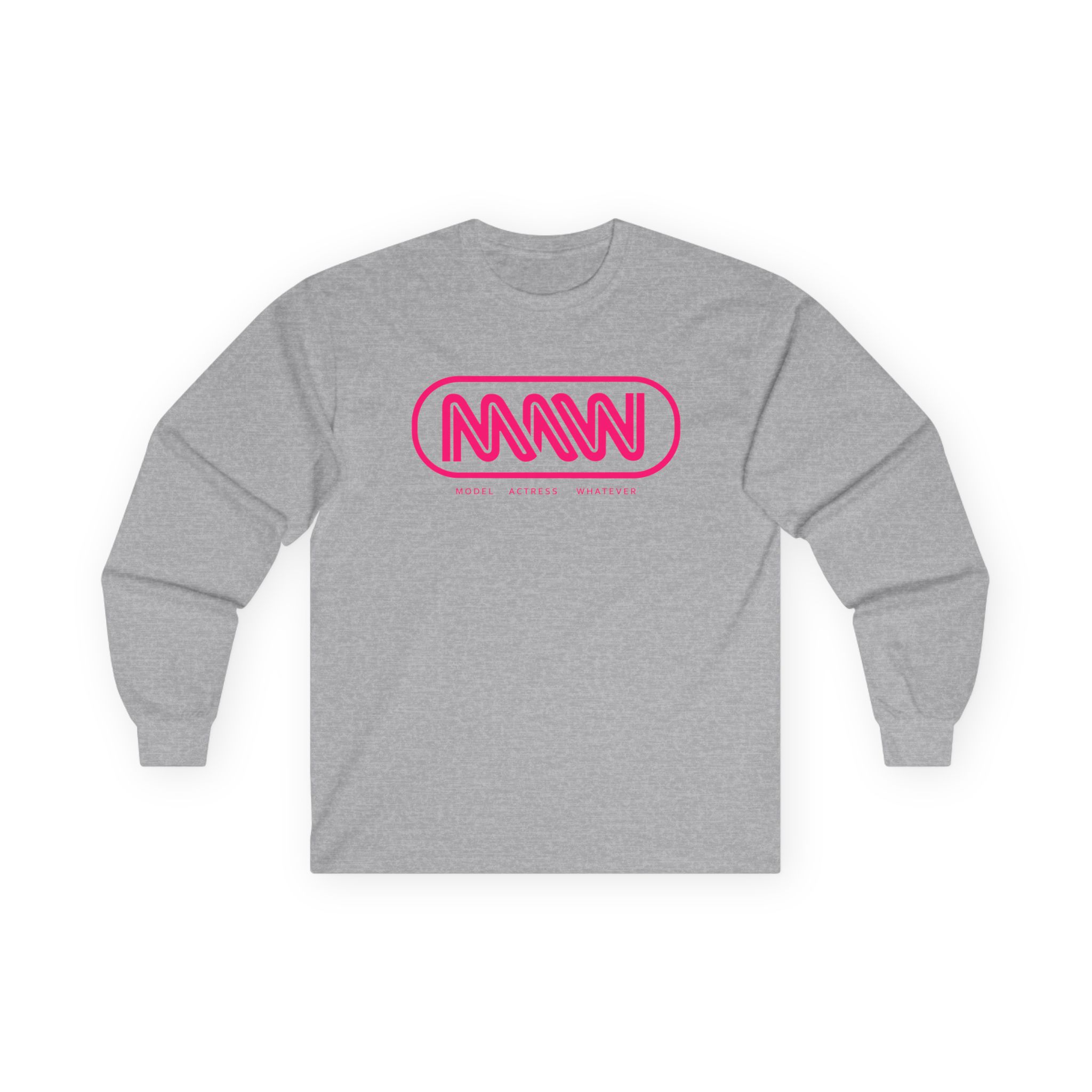 Suki Waterhouse MAW Logo Unisex Ultra Cotton Long Sleeve Tee