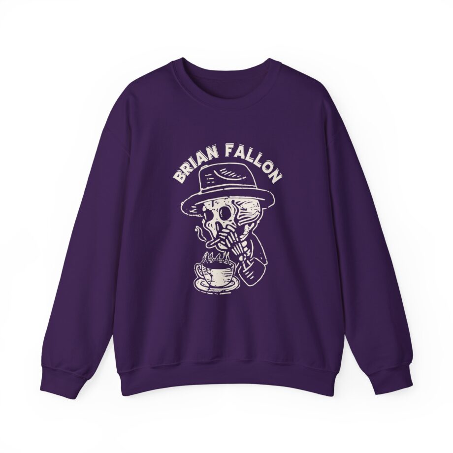 Brian Fallon Smoking Skeleton Unisex Heavy Blend™ Crewneck Sweatshirt