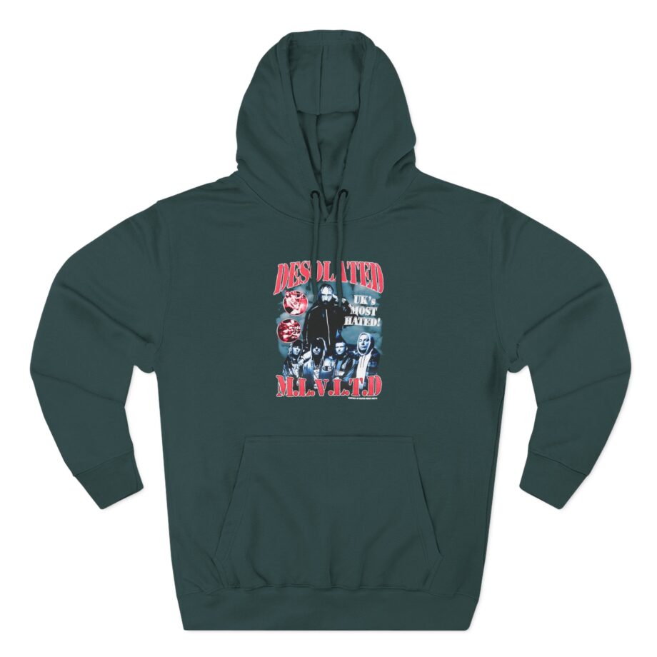 Desolated UK's Most Hated Three-Panel Fleece Hoodie