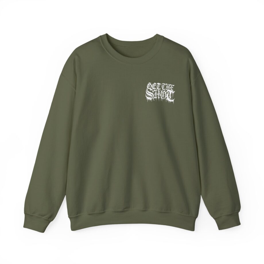 Get the Shot Death to Oppressors Unisex Heavy Blend™ Crewneck Sweatshirt