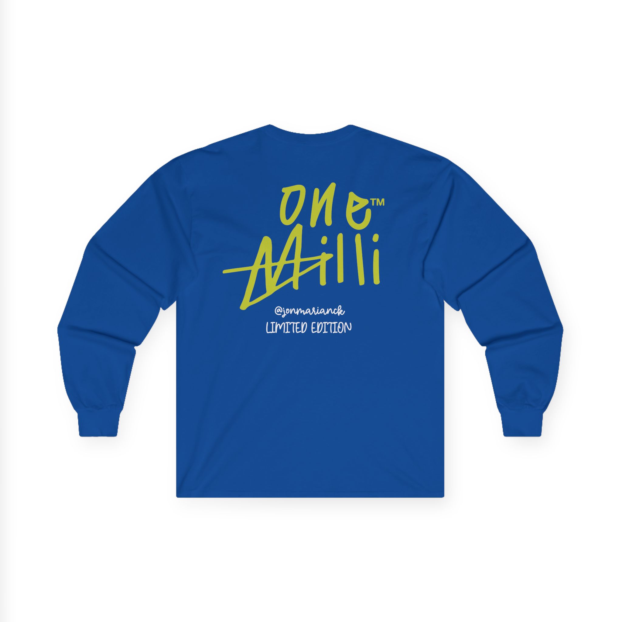 Jon Mariánek One Million Unisex Ultra Cotton Long Sleeve Tee