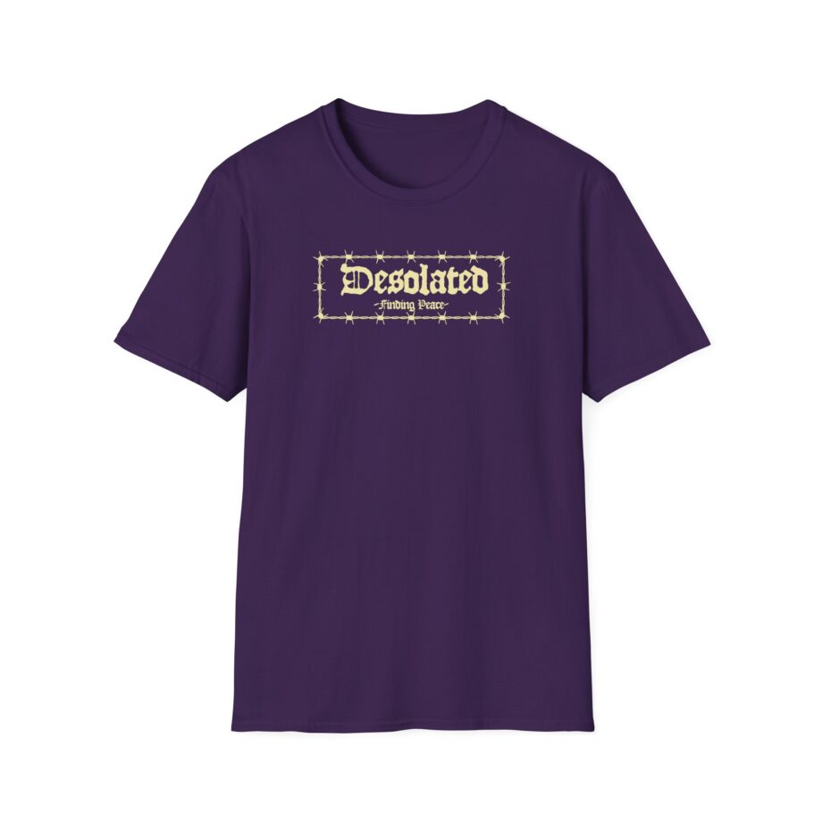 Desolated Finding Peace Unisex Softstyle T-Shirt