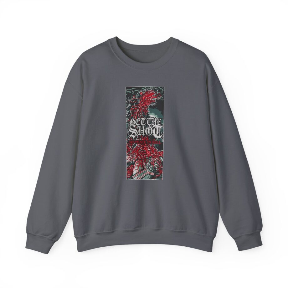 Get the Shot No Peace in Hell Unisex Heavy Blend™ Crewneck Sweatshirt
