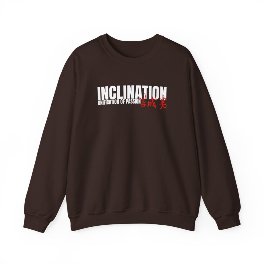 Inclination Straight Edge Unisex Heavy Blend™ Crewneck Sweatshirt