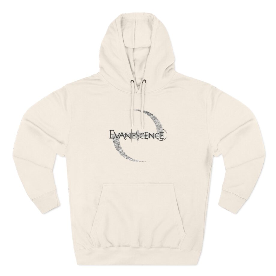 Evanescence Distressed Logo Three-Panel Fleece Hoodie
