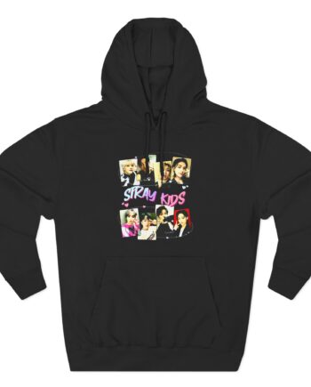 Stray Kids Three-Panel Fleece Hoodie