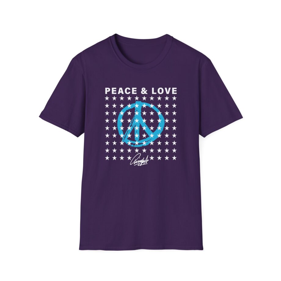 Ringo Starr Peace & Love Stars Unisex Softstyle T-Shirt