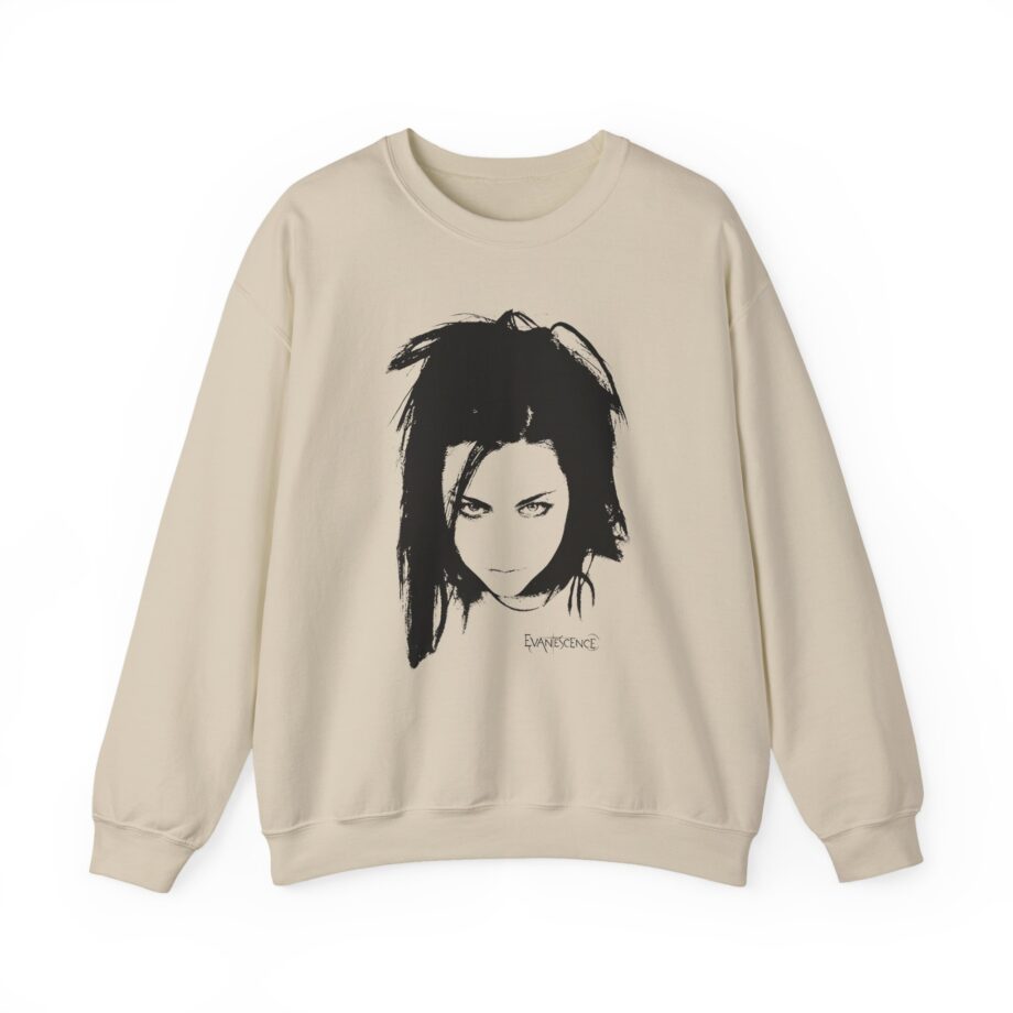Evanescence Amy Face Unisex Heavy Blend™ Crewneck Sweatshirt