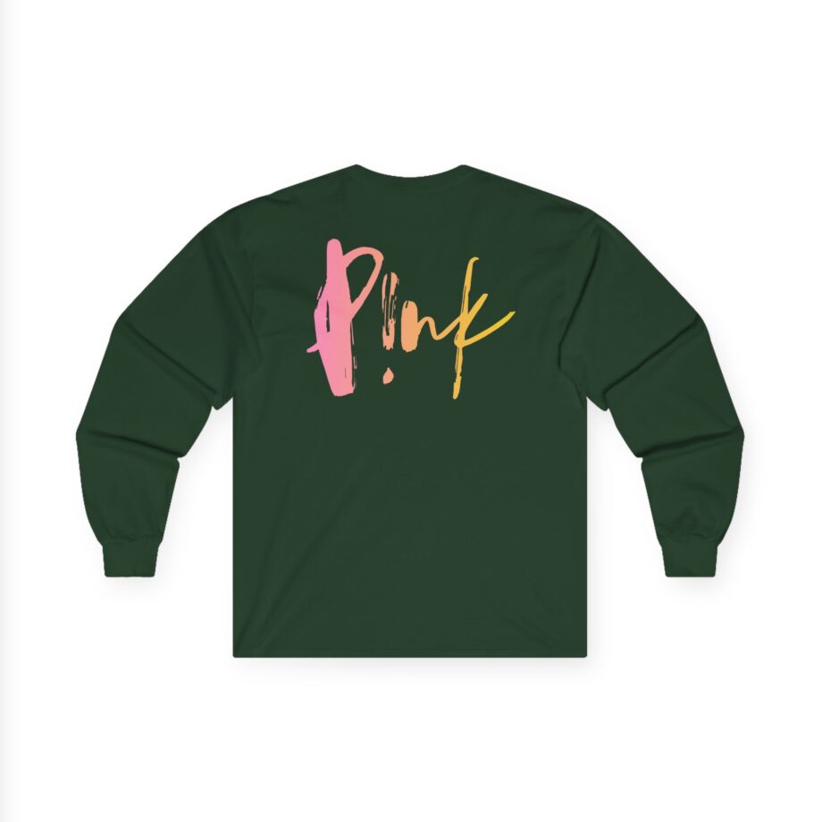 P!nk Gradient Cover Me in Sunshine Unisex Ultra Cotton Long Sleeve Tee
