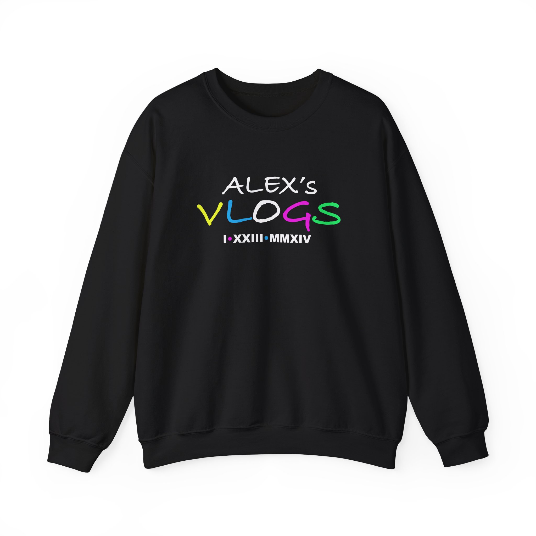 Alex Warren VLOGS Unisex Heavy Blendâ„¢ Crewneck Sweatshirt