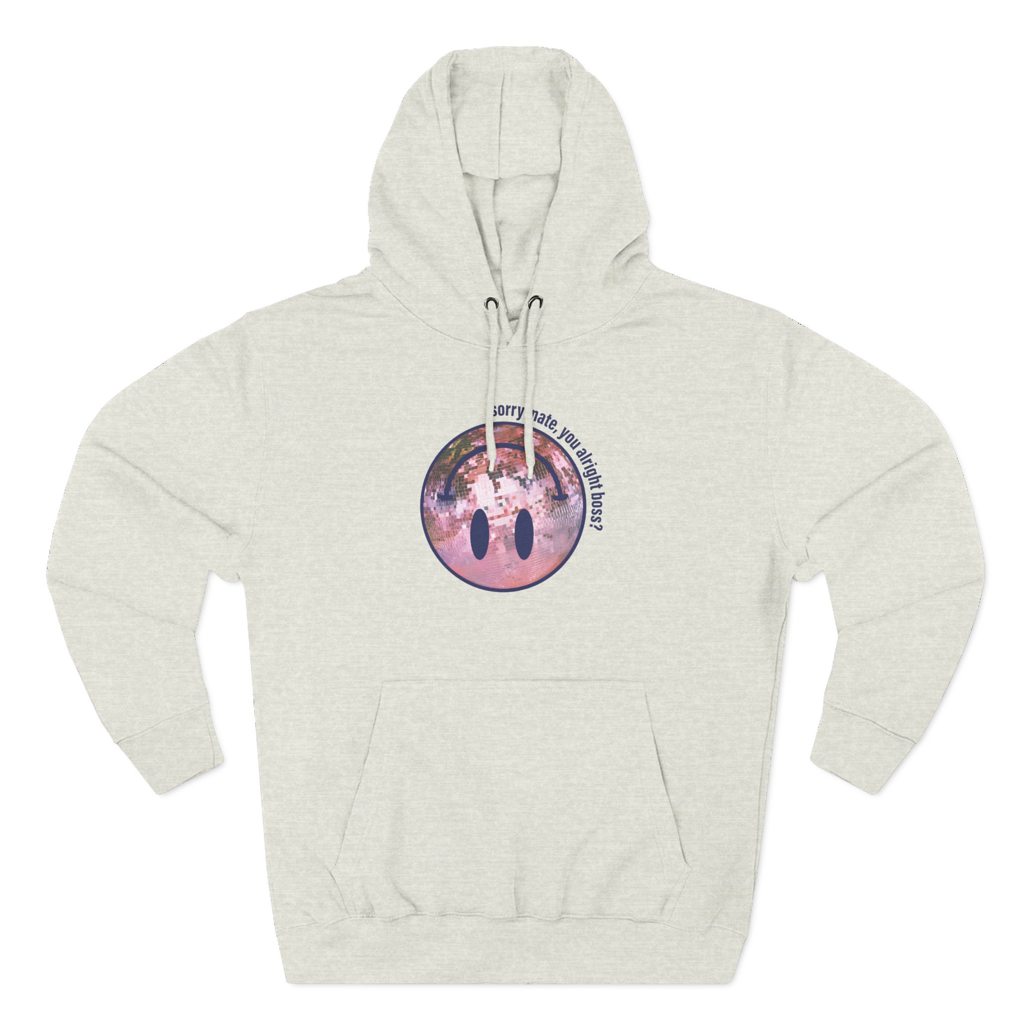 Courteeners Disco Ball Three-Panel Fleece Hoodie