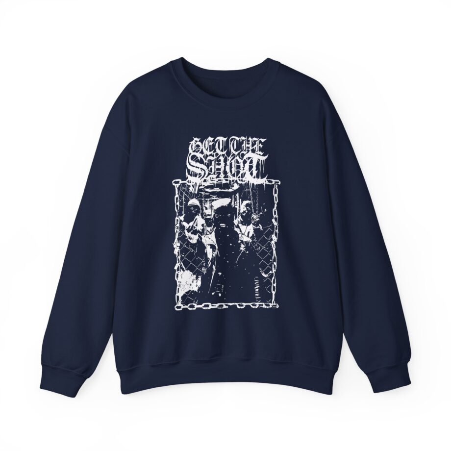Get the Shot Survival Denied Unisex Heavy Blend™ Crewneck Sweatshirt