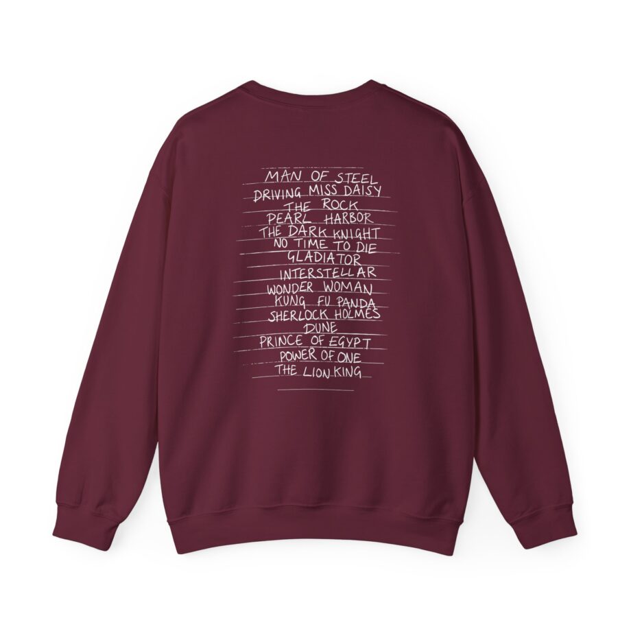 Hans Zimmer Titles Unisex Heavy Blend™ Crewneck Sweatshirt
