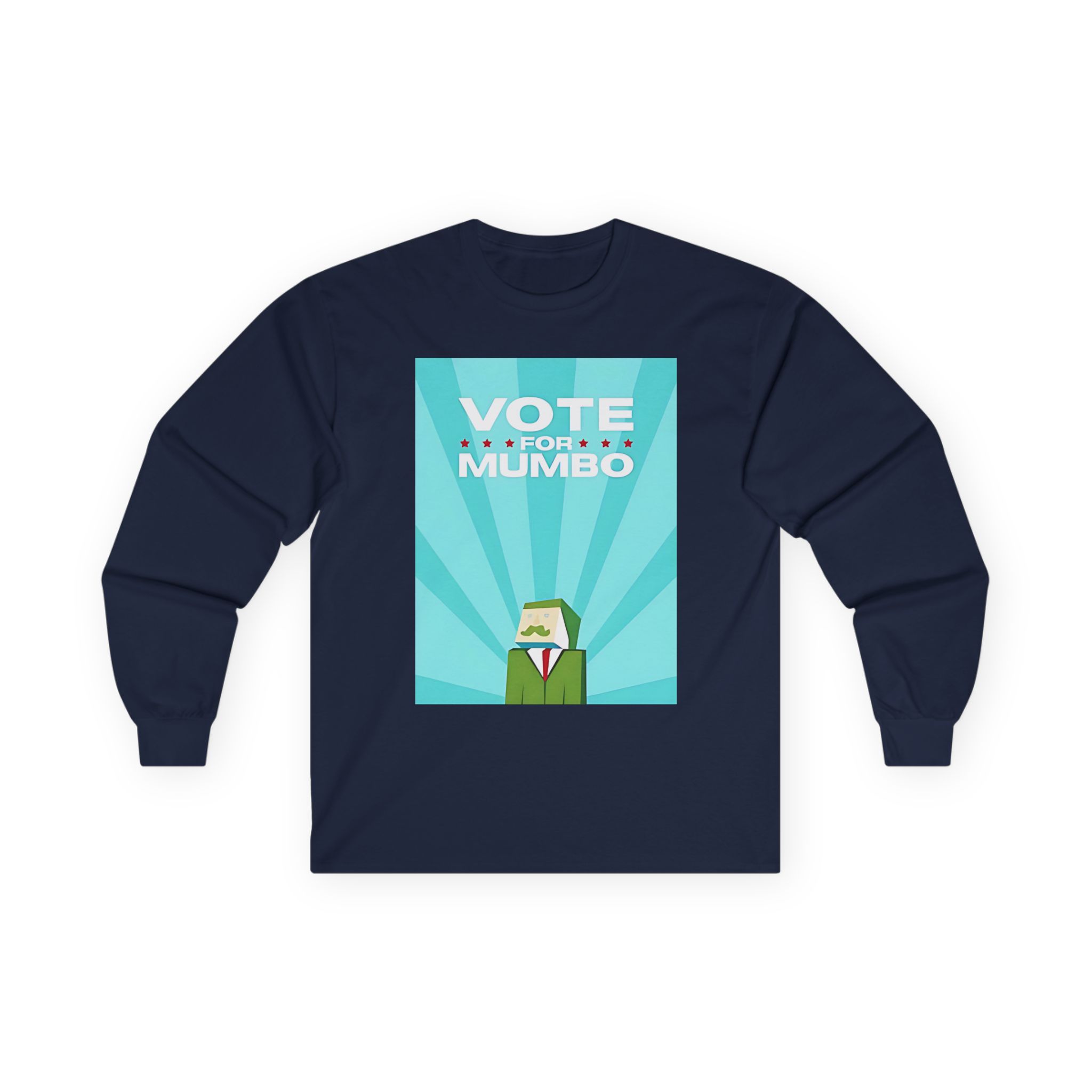 Mumbo Jumbo Vote for Mumbo Unisex Ultra Cotton Long Sleeve Tee