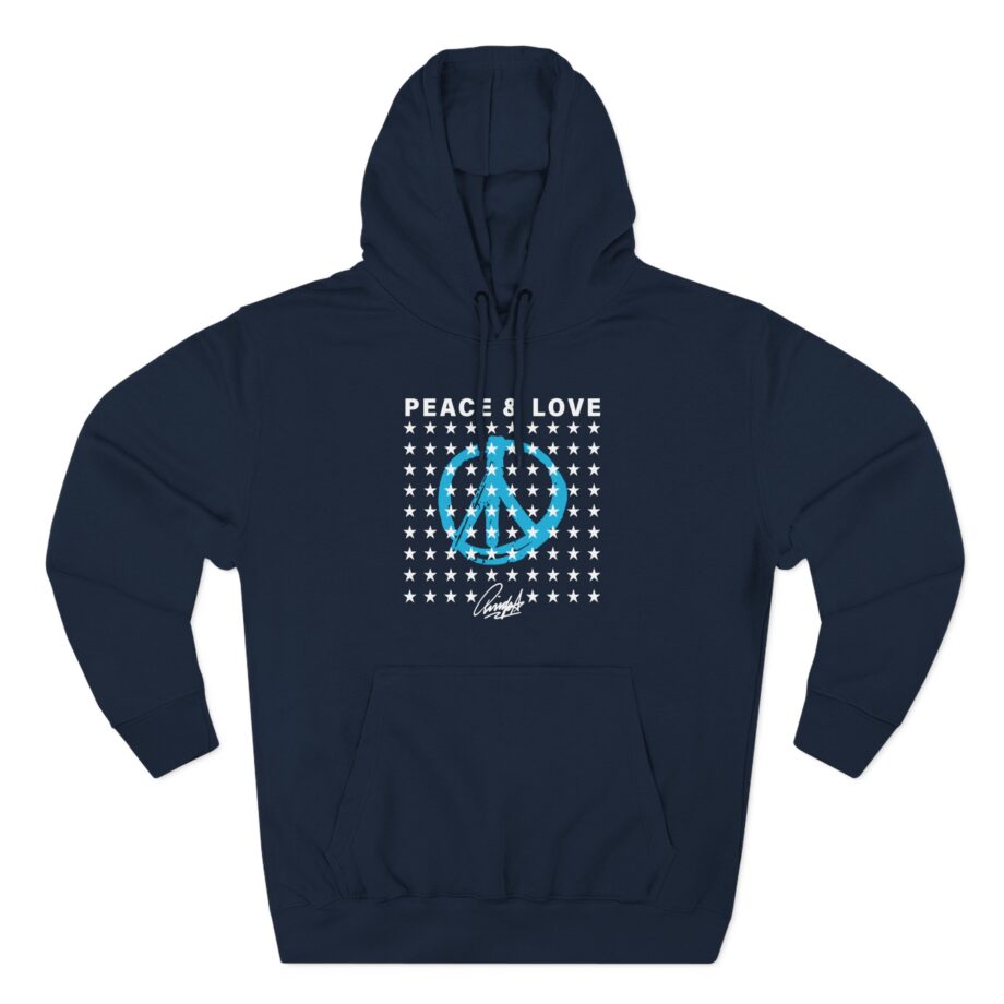 Ringo Starr Peace & Love Stars Three-Panel Fleece Hoodie
