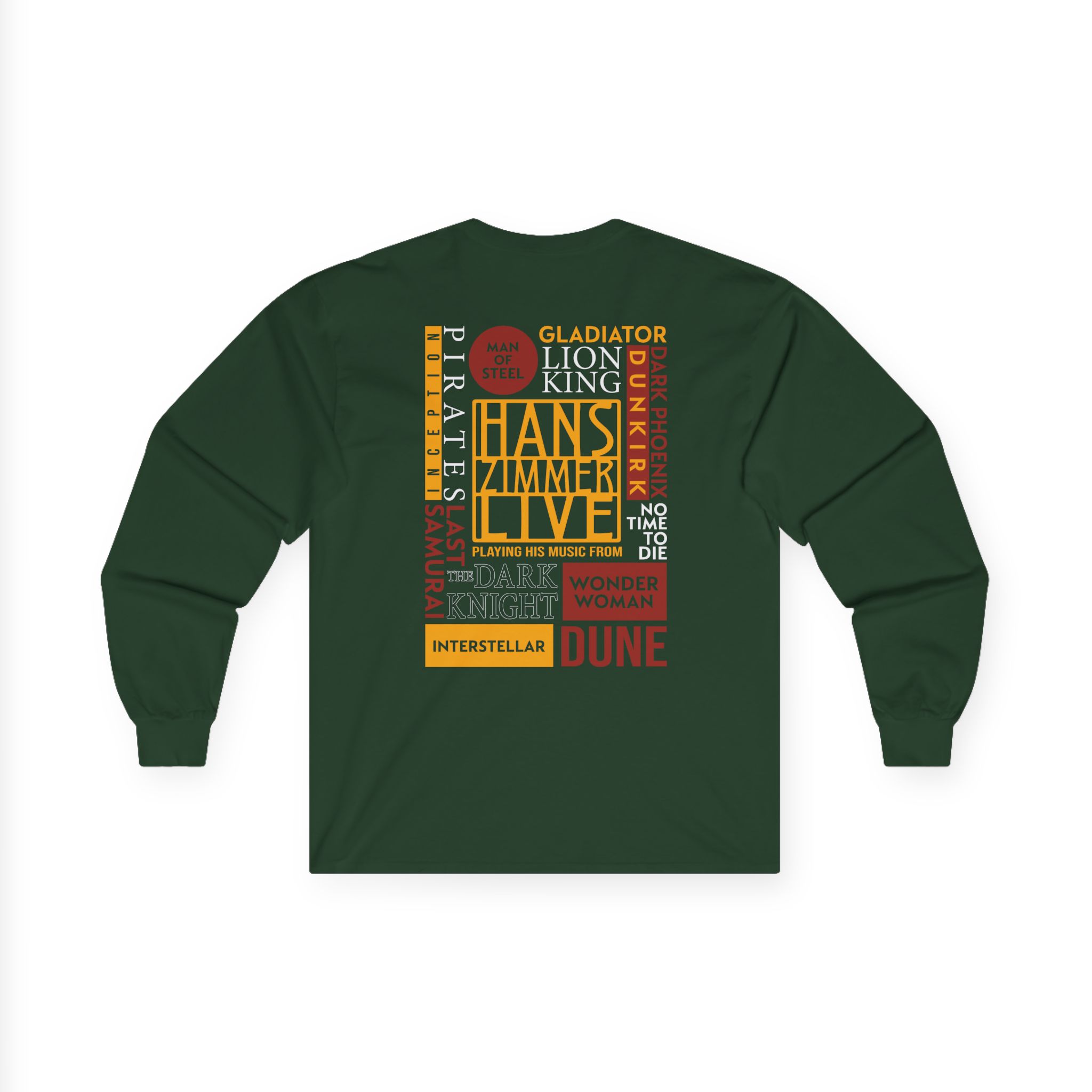 Hans Zimmer Titles Unisex Ultra Cotton Long Sleeve Tee