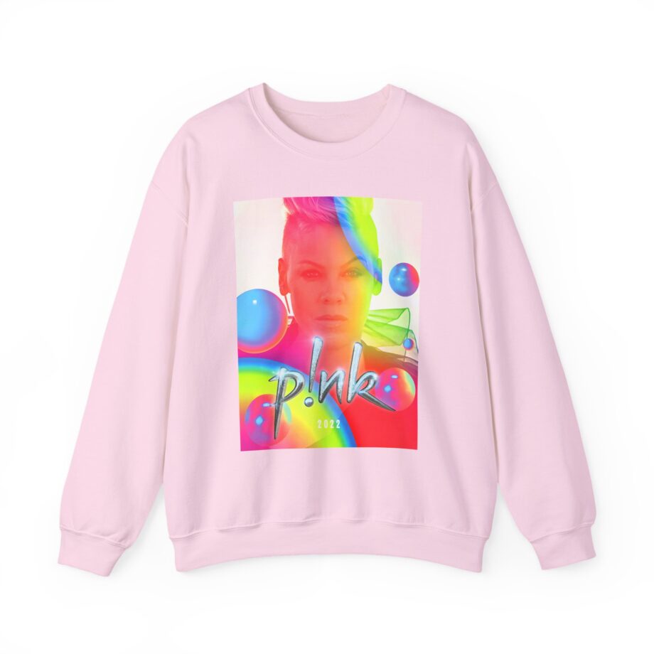 P!nk Summer 2022 Rainbow Unisex Heavy Blend™ Crewneck Sweatshirt