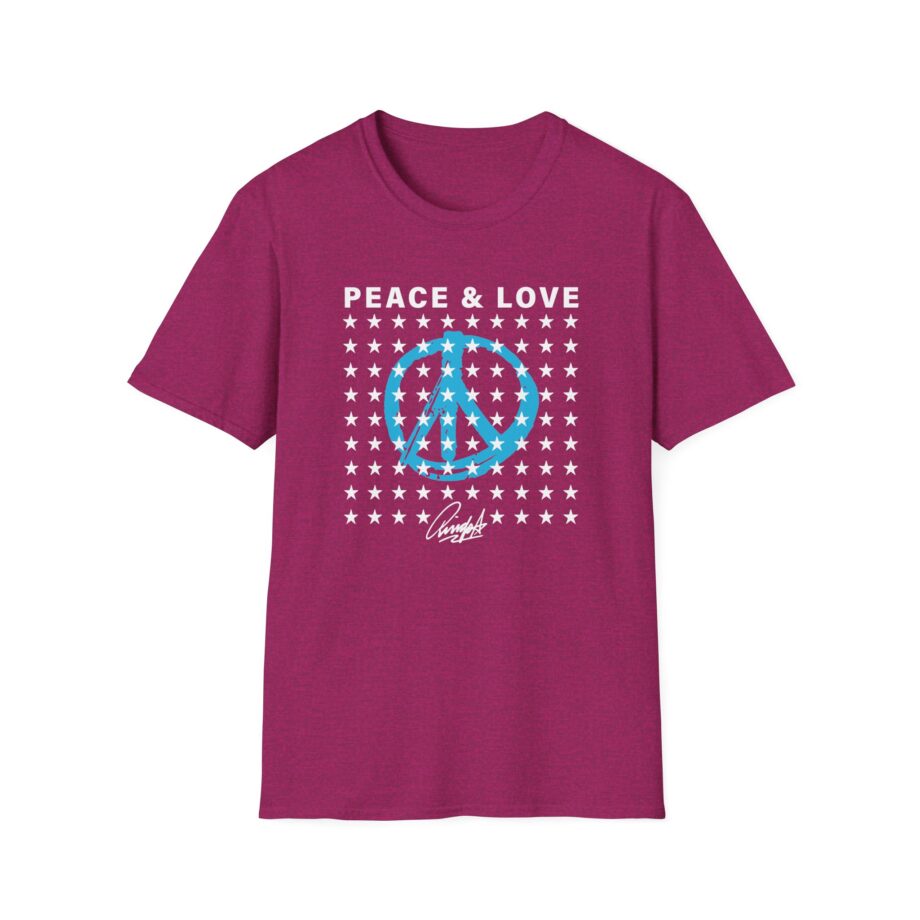 Ringo Starr Peace & Love Stars Unisex Softstyle T-Shirt