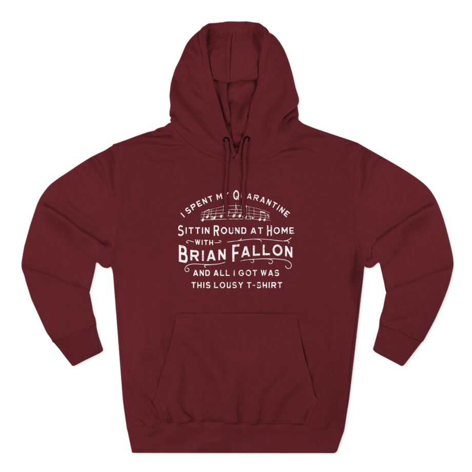 Brian Fallon Sittin Round Three-Panel Fleece Hoodie