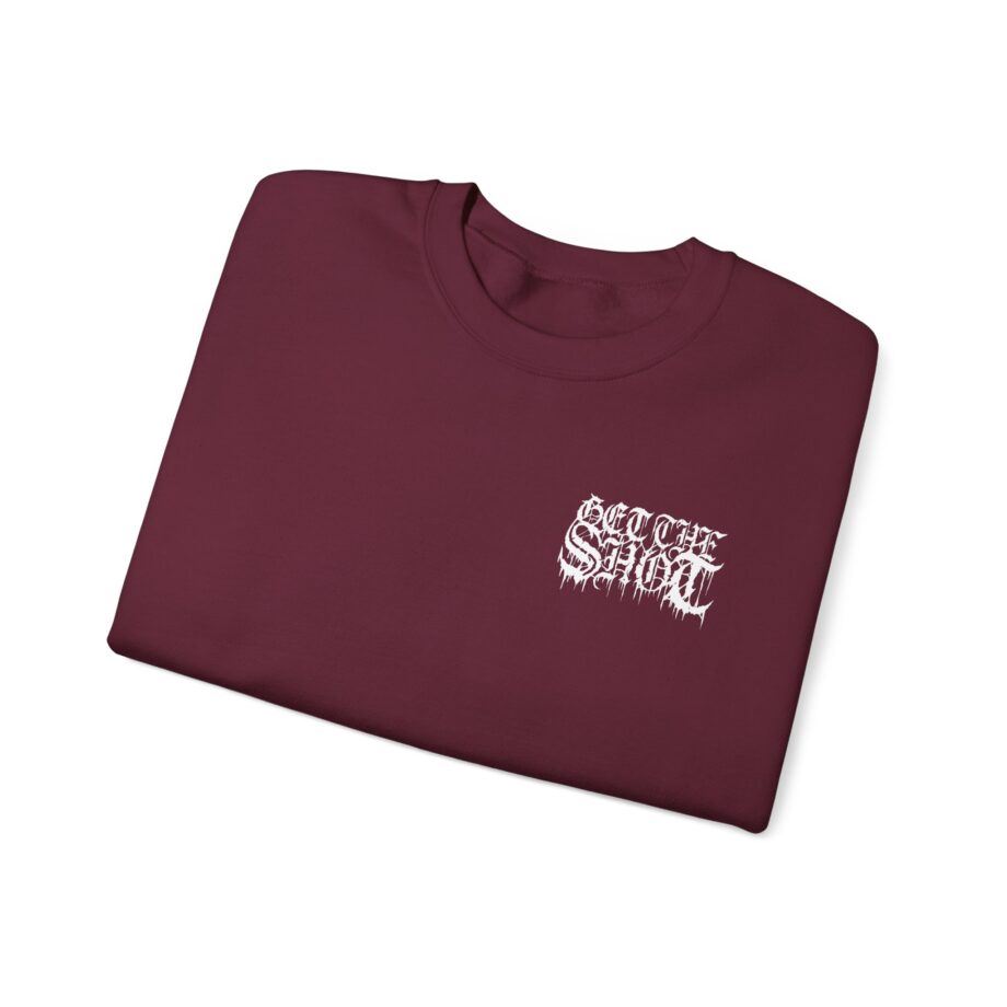 Get the Shot Merciless Destruction Unisex Heavy Blend™ Crewneck Sweatshirt