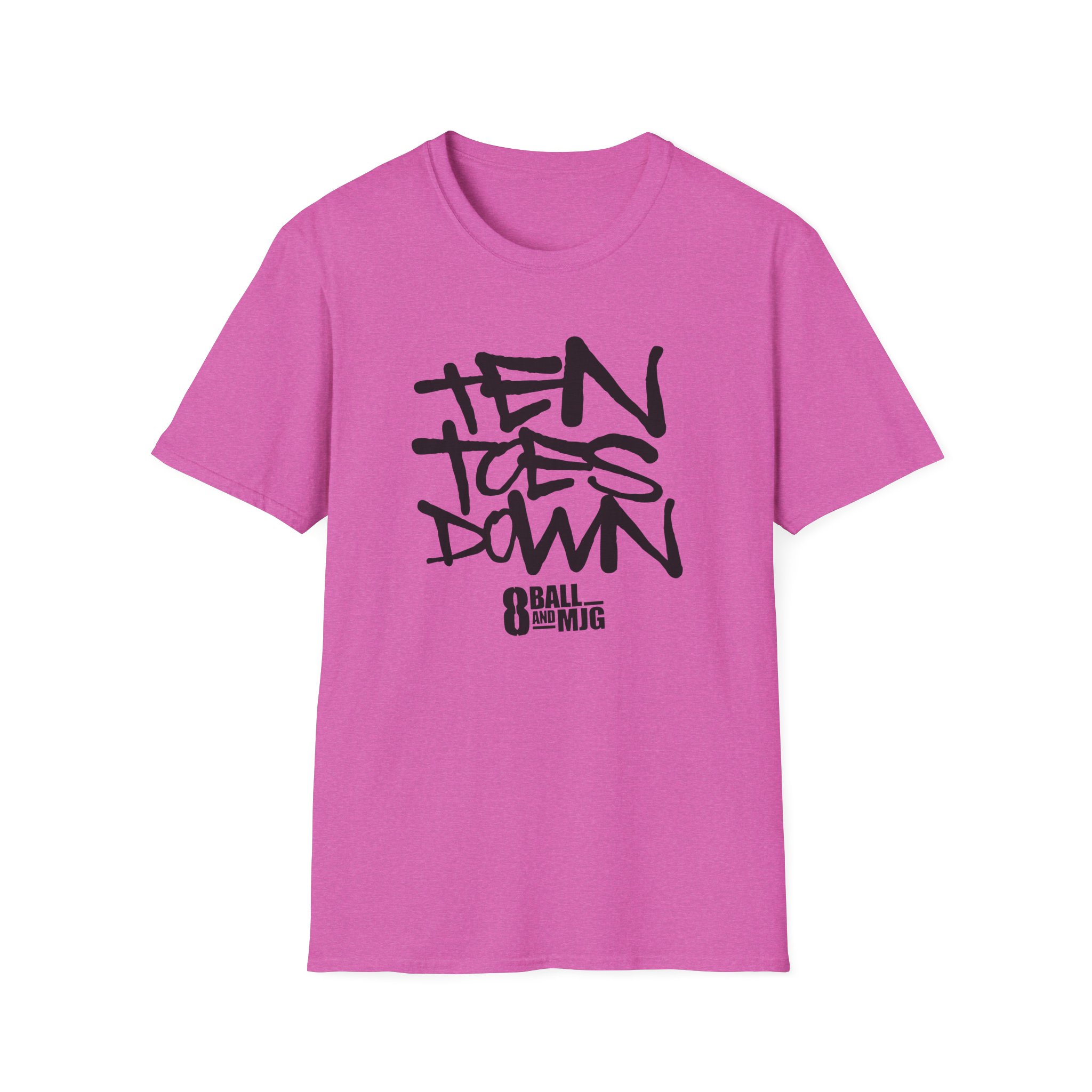 8ball Mjg Ten Toes Down Unisex Softstyle T-Shirt