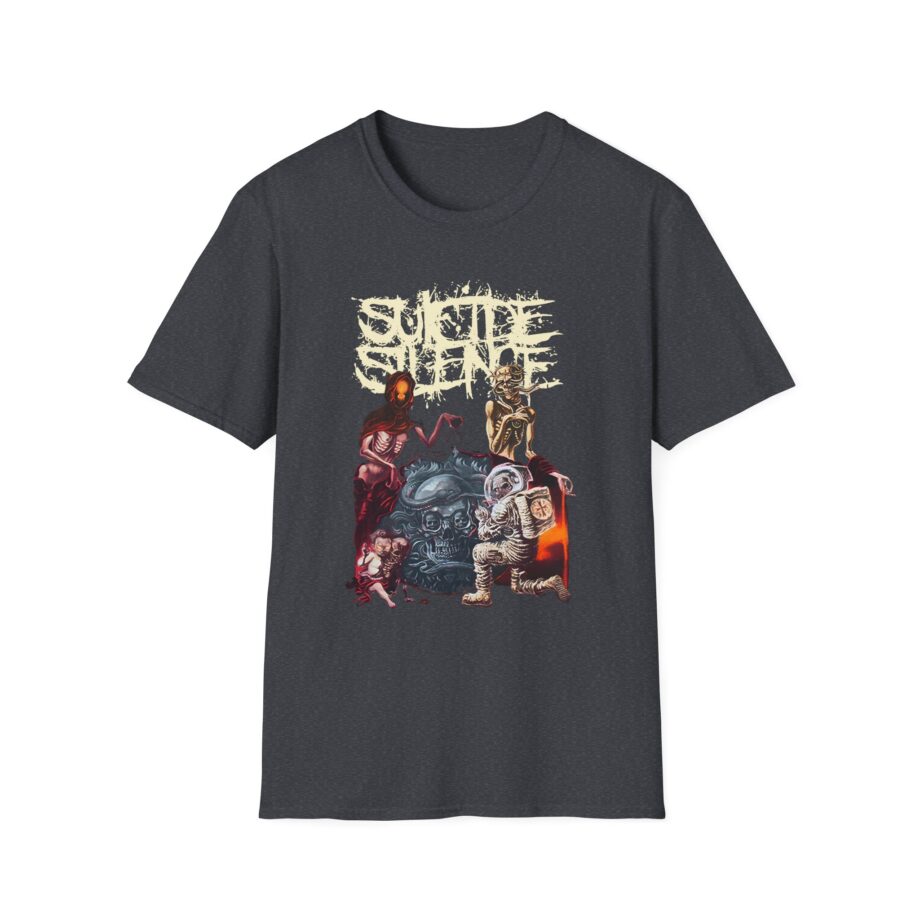 Suicide Silence Rymd Cover Tour 2023 Unisex Softstyle T-Shirt