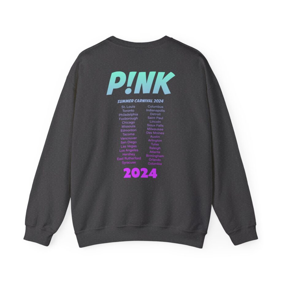 Pink Burst 2024 Tour Unisex Heavy Blend™ Crewneck Sweatshirt