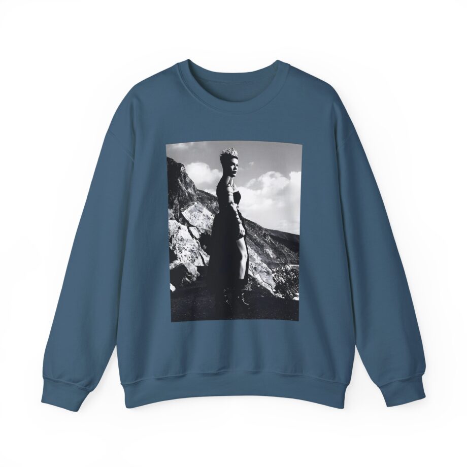 P!nk Trustfall Charcoal Unisex Heavy Blend™ Crewneck Sweatshirt