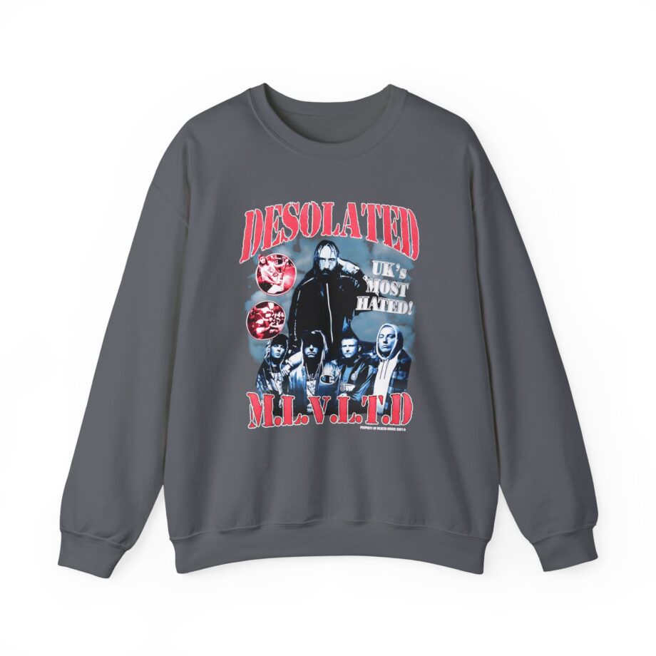 Desolated UK's Most Hated Unisex Heavy Blend™ Crewneck Sweatshirt