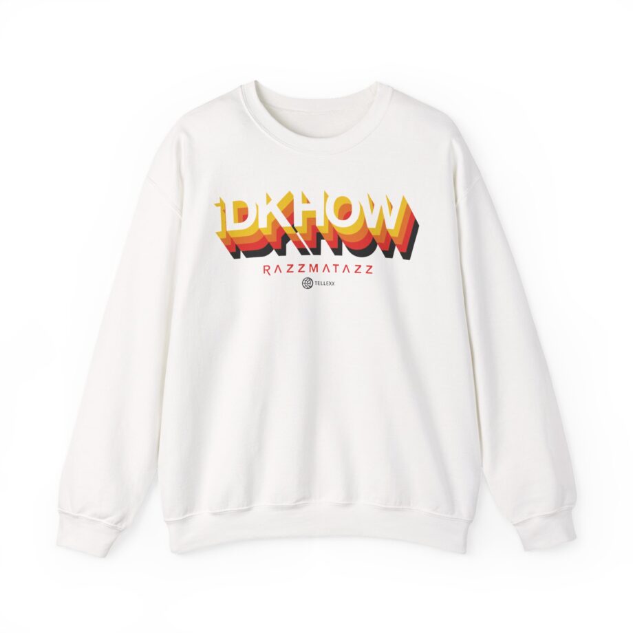 iDKHOW 3D Logo Unisex Heavy Blend™ Crewneck Sweatshirt