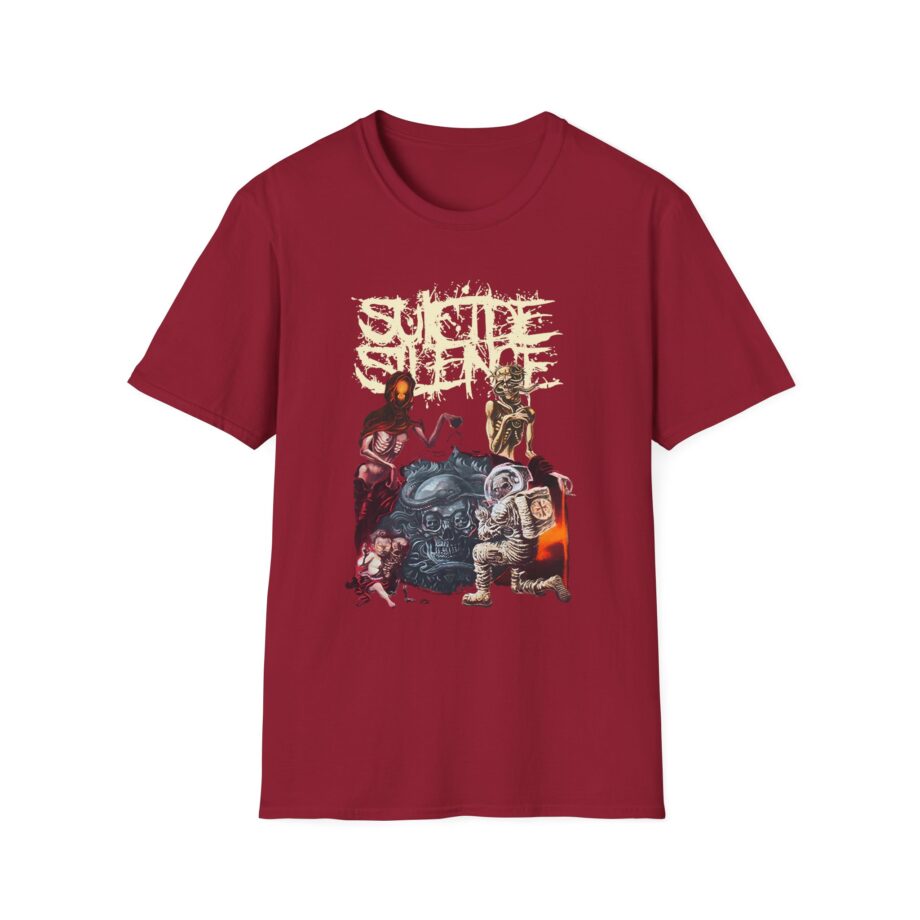 Suicide Silence Rymd Cover Tour 2023 Unisex Softstyle T-Shirt