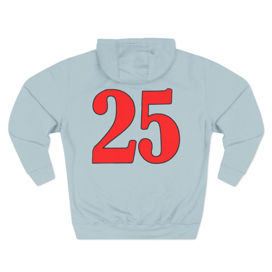 Desolated Three-Panel Fleece Hoodie