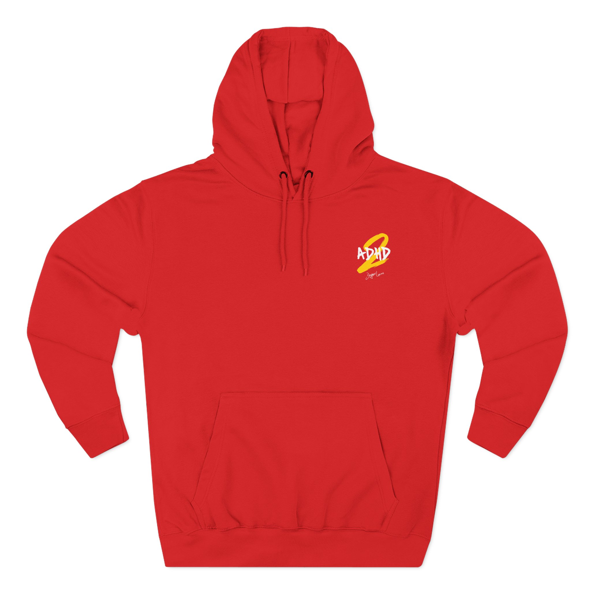 Joyner Lucas Adhd2 Logo Three-Panel Fleece Hoodie