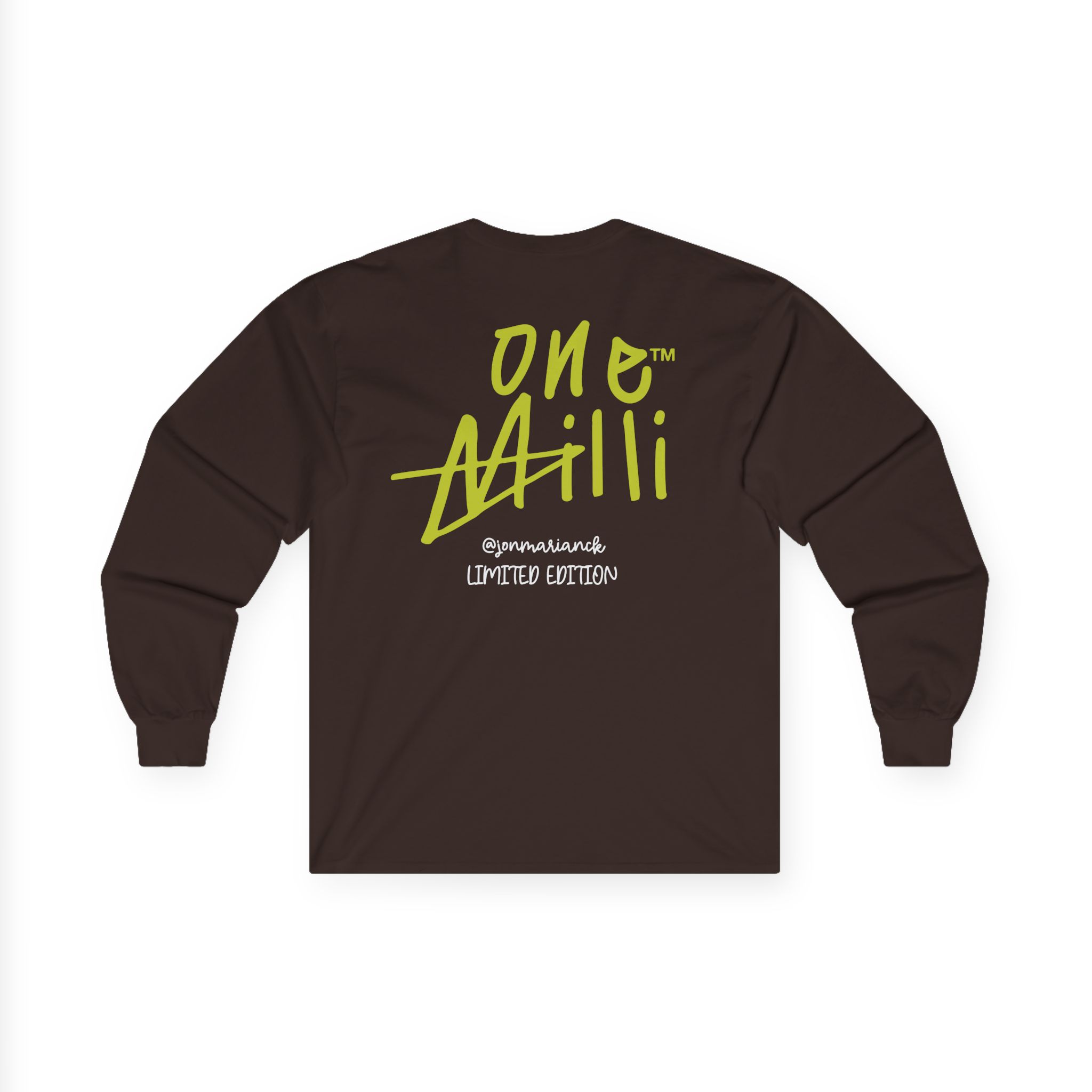 Jon Mariánek One Million Unisex Ultra Cotton Long Sleeve Tee