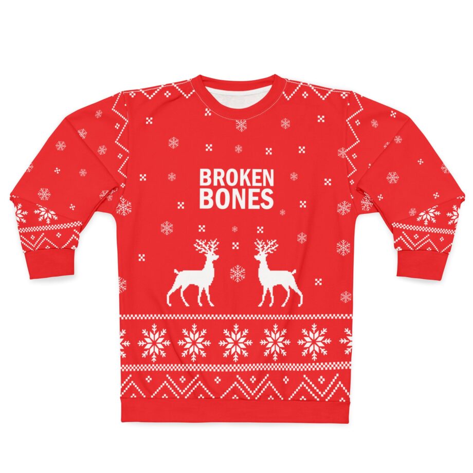 Broken Bones Unisex Sweatshirt (AOP)
