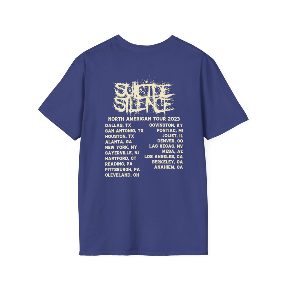 Suicide Silence Rymd Cover Tour 2023 Unisex Softstyle T-Shirt