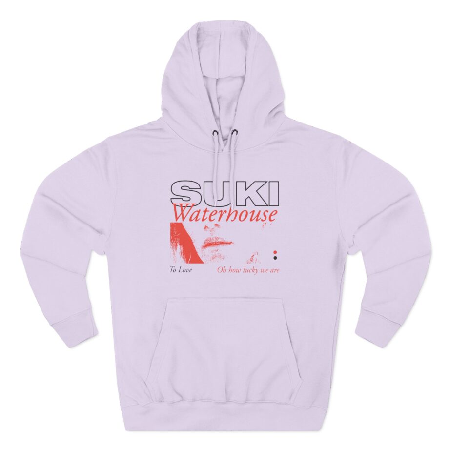 Suki Waterhouse To Love Oh How Lucky We Are Three-Panel Fleece Hoodie