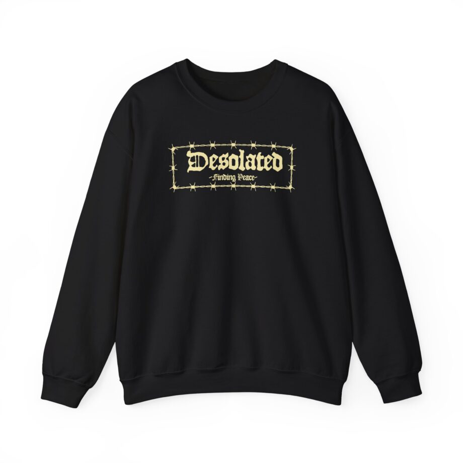 Desolated Finding Peace Unisex Heavy Blend™ Crewneck Sweatshirt
