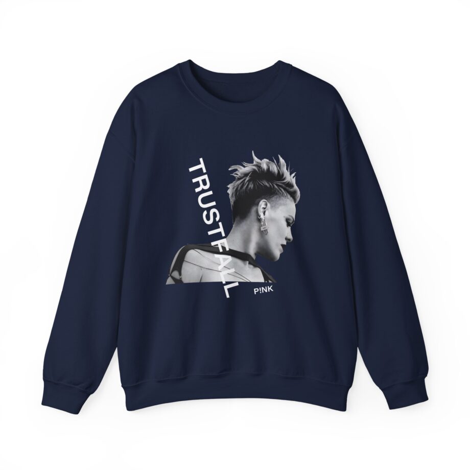 Pink Trustfall Unisex Heavy Blend™ Crewneck Sweatshirt