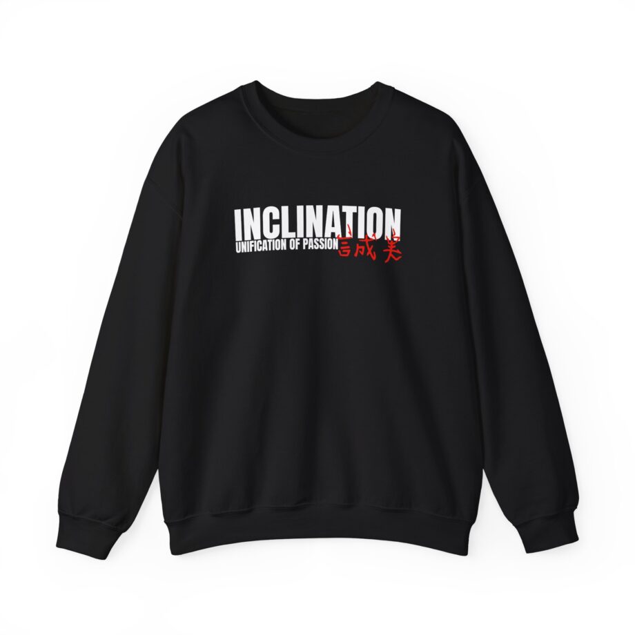 Inclination Straight Edge Unisex Heavy Blend™ Crewneck Sweatshirt