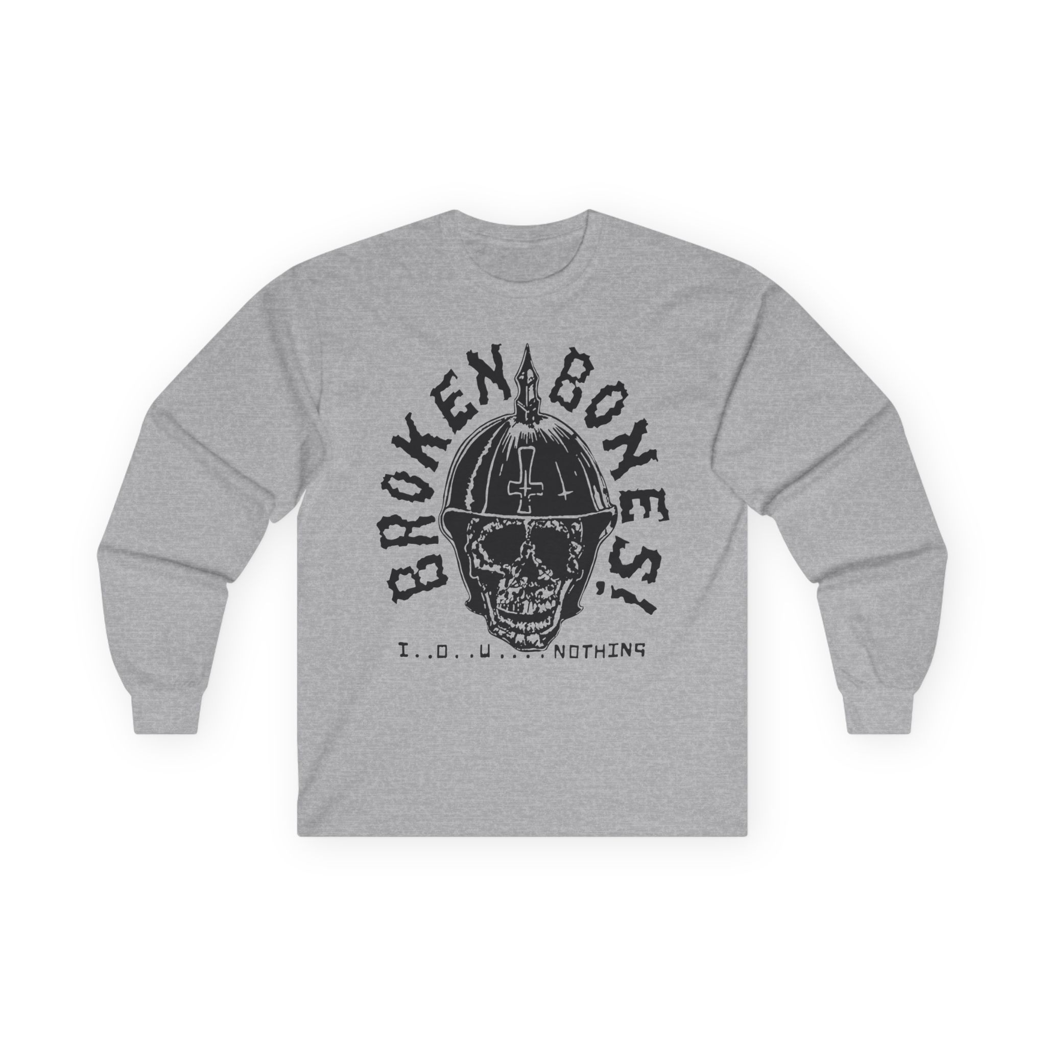 Broken Bones IOU Nothing Unisex Ultra Cotton Long Sleeve Tee