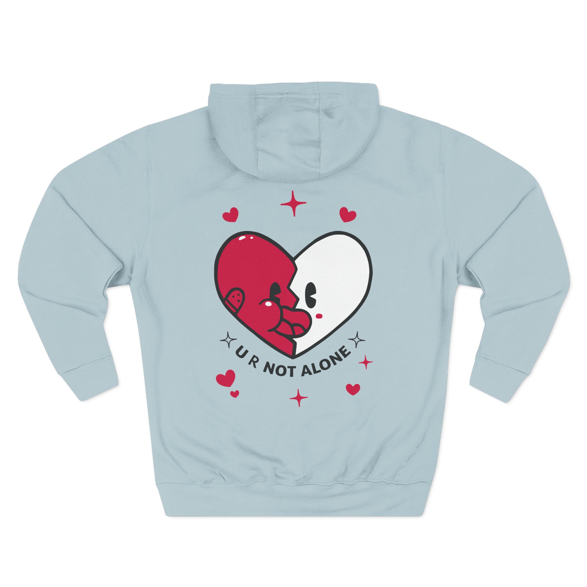 El Mariana Three-Panel Fleece Hoodie