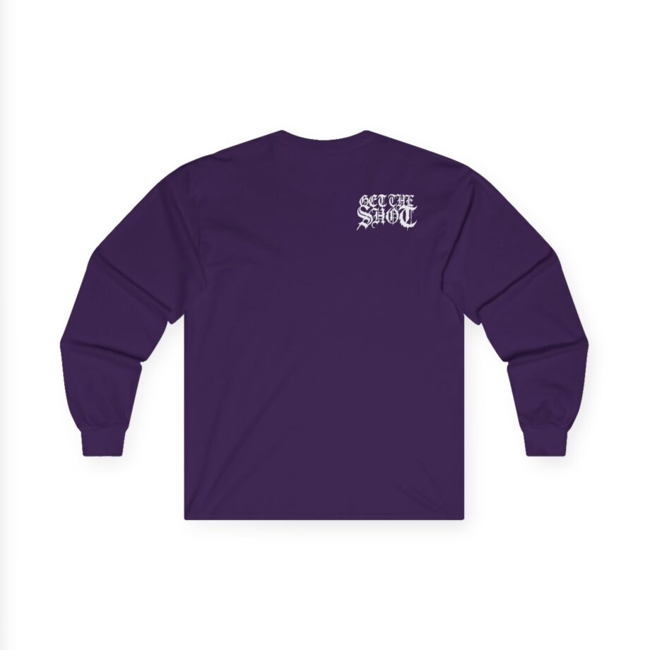 Get the Shot No Peace in Hell Unisex Ultra Cotton Long Sleeve Tee