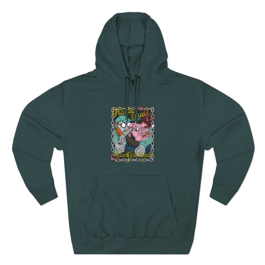 Freddie Dredd Piggy Three-Panel Fleece Hoodie