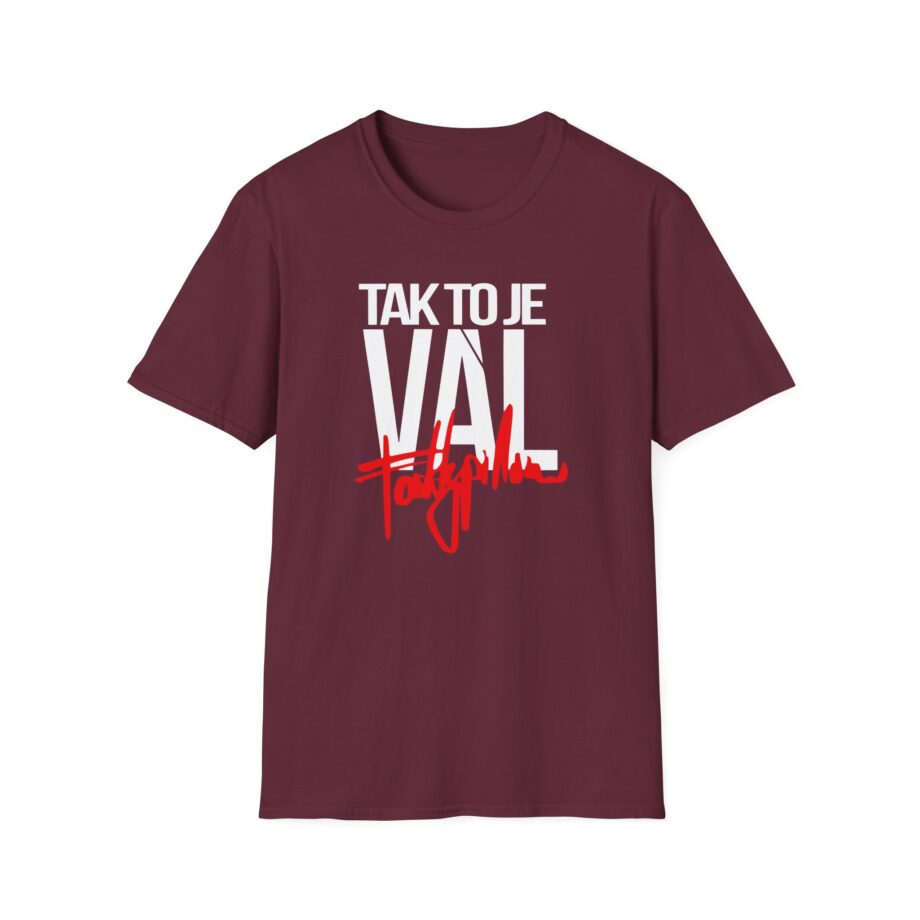 Fattypillow Tak to Je Val Unisex Softstyle T-Shirt