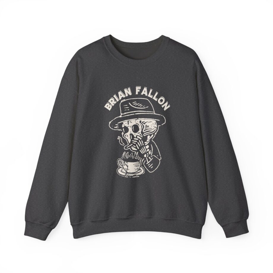 Brian Fallon Smoking Skeleton Unisex Heavy Blend™ Crewneck Sweatshirt