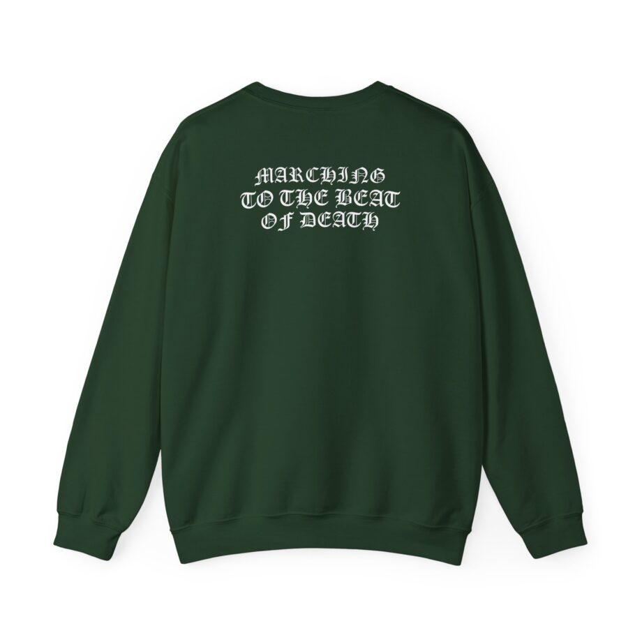 Born From Pain Marching to the Beat of Death Unisex Heavy Blend™ Crewneck Sweatshirt