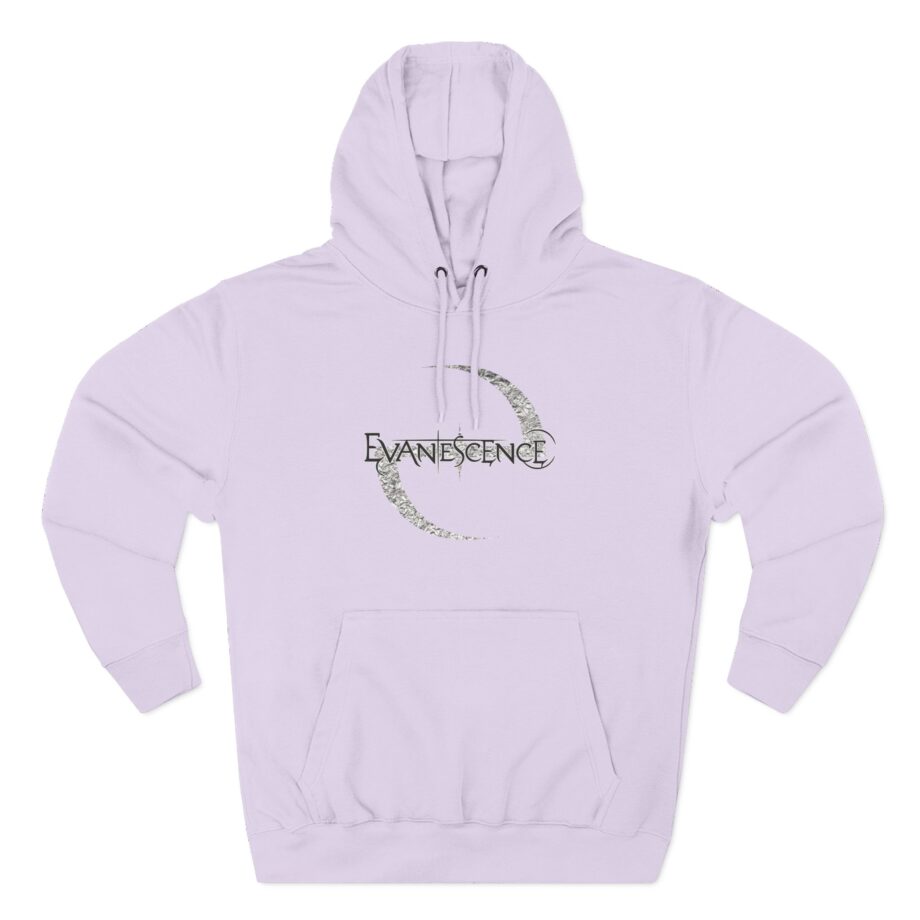 Evanescence Distressed Logo Three-Panel Fleece Hoodie