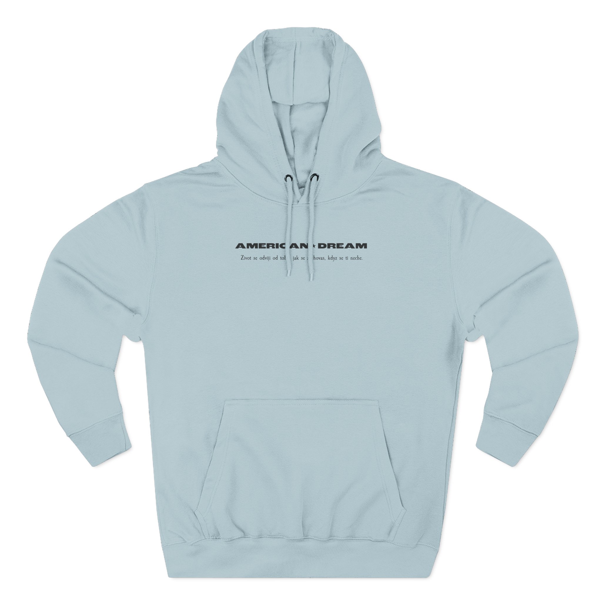 Jon Marianek Three-Panel Fleece Hoodie