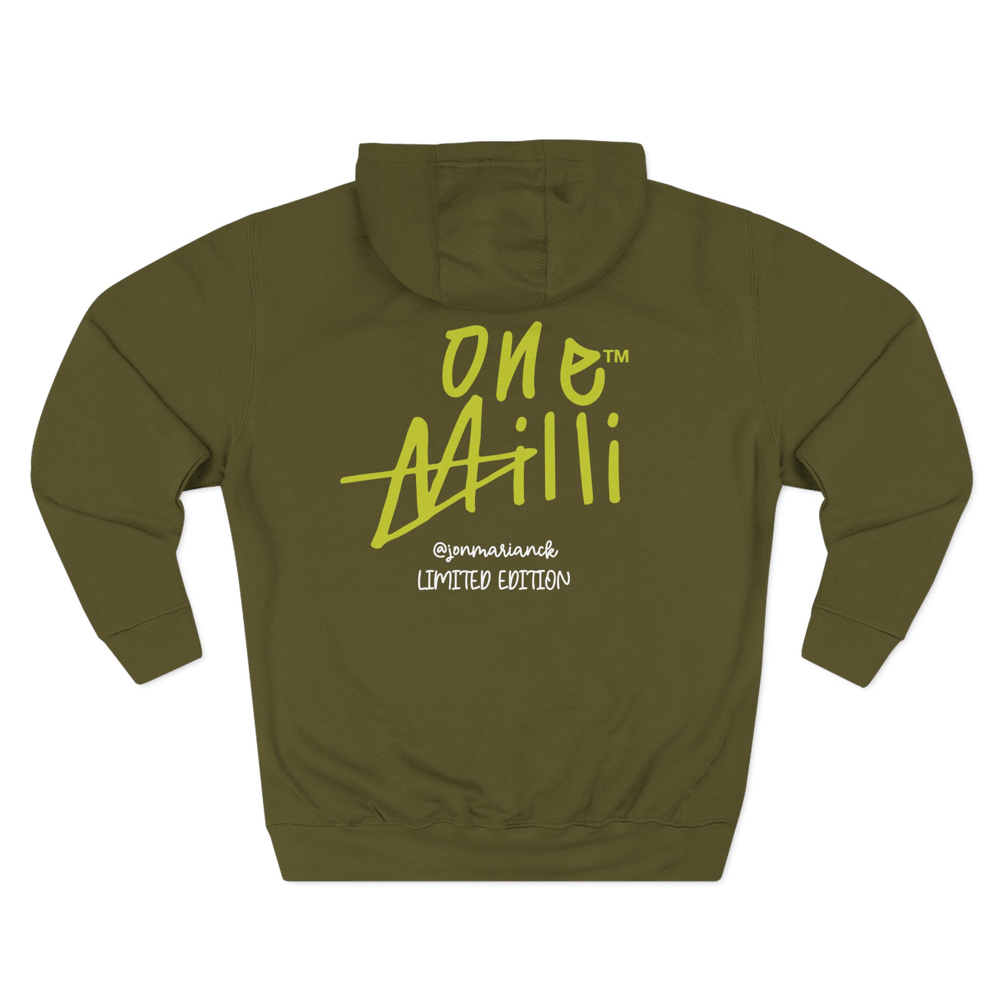 Jon Mariánek One Million Three-Panel Fleece Hoodie